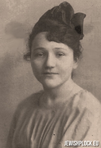 Róża Szenwic (source: Archives of the University of Warsaw, reference number RP 5052)
